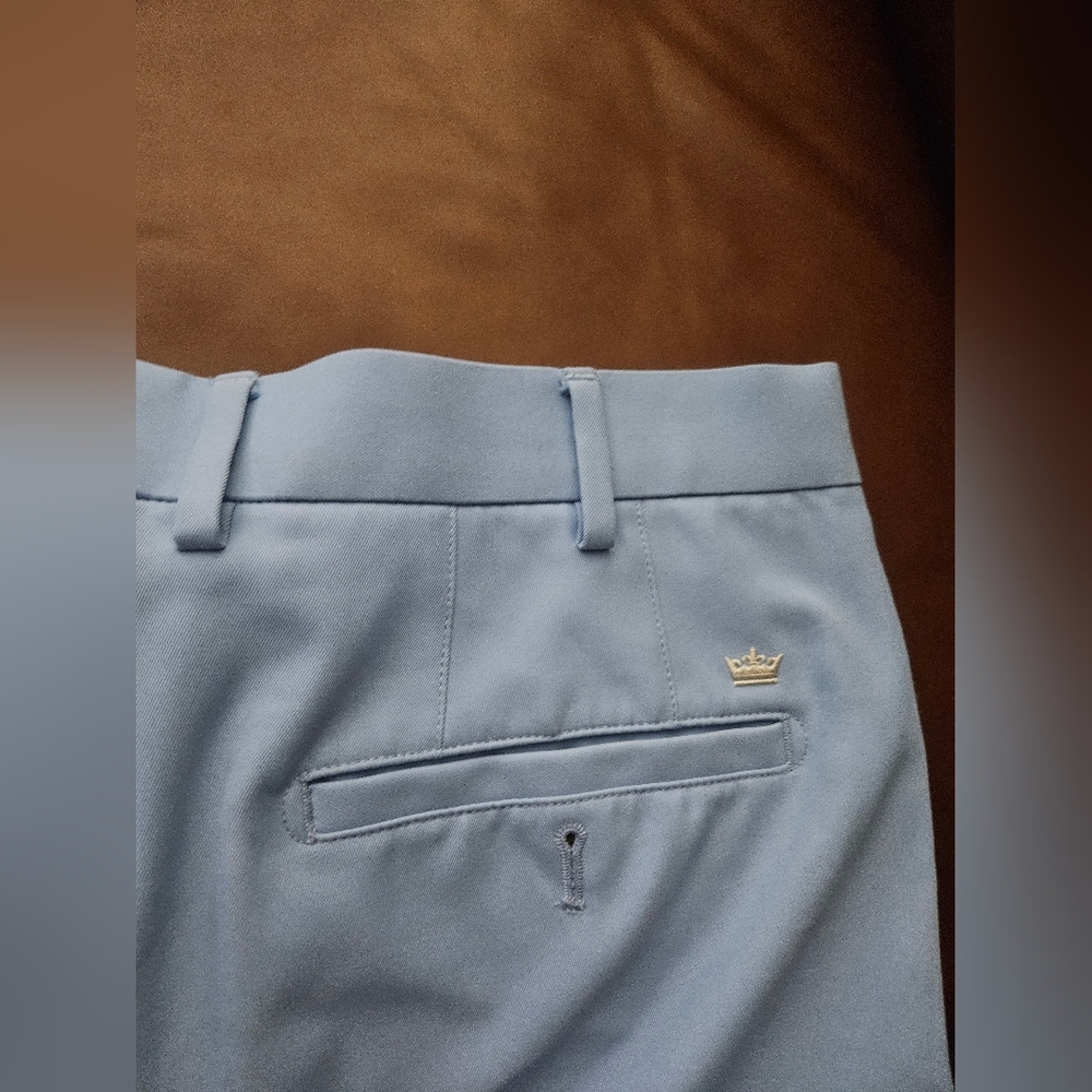 Peter Millar Powder Blue Shorts Size 35 - Picture 9 of 12